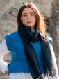 460 - 100% Cashmere Scarf Black 12