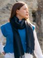 460 - 100% Cashmere Scarf Black 13