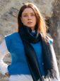 471 - 100% Cashmere Scarf Charcoal 6