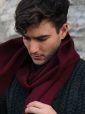 473 - 100% Cashmere Scarf Maroon 10