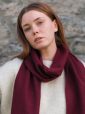 473 - 100% Cashmere Scarf Maroon 19