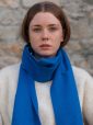 475 - 100% Cashmere Scarf Royal Blue 13
