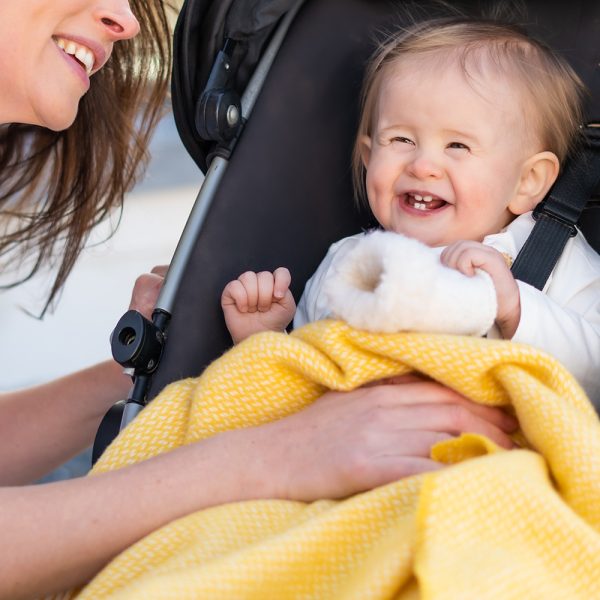 BB18 - Merino Cashmere Baby Blanket Baby Yellow 5 BB18 - Merino Cashmere Baby Blanket Baby Yellow 5