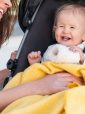 BB18 - Merino Cashmere Baby Blanket Baby Yellow 5