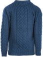 A823 303 Aran Sweater Blue