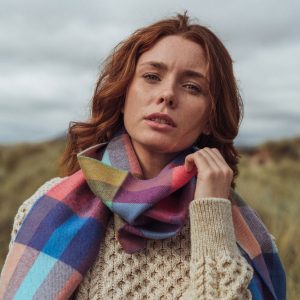 マフラー・ストール [OPEN YY] TARTAN WOOL SCARF : 3color OPEN YY] TARTAN WOOL SCARF : 3color
