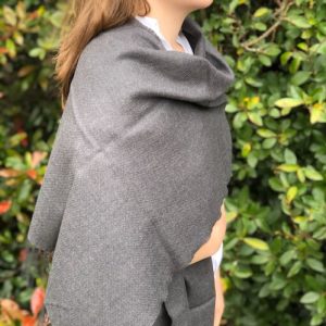 Large Merino Wool Scarf 906