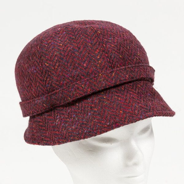 Irish Ladies Tweed Hat - Eve C 1 - John Hanly & Co Irish Ladies Tweed Hat - Eve C