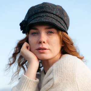 Irish Ladies Tweed Hat - Una A