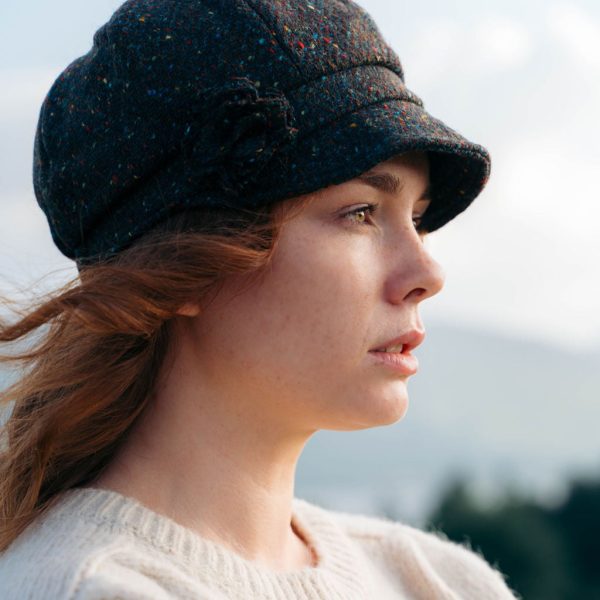 Irish Ladies Tweed Hat - Una A 2- John Hanly & Co Irish Ladies Tweed Hat - Una A