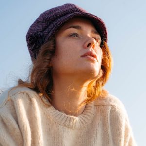 Irish Ladies Tweed Hat - Una D