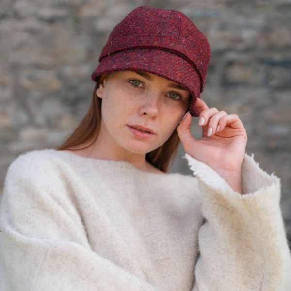 Irish Ladies Tweed Hat - Eve C 2 - John Hanly & Co Irish Ladies Tweed Hat - Eve C