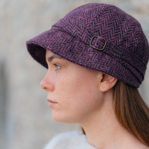 Irish Ladies Tweed Hat - Eve D 2 - John Hanly & Co Irish Ladies Tweed Hat - Eve D