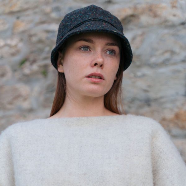 Irish Ladies Tweed Hat - Eve A 3- John Hanly & Co Irish Ladies Tweed Hat - Eve A