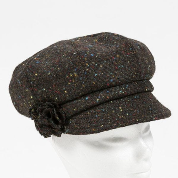 Irish Ladies Tweed Hat - Una A 1- John Hanly & Co Irish Ladies Tweed Hat - Una A
