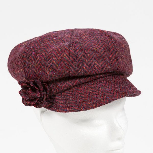 Irish Ladies Tweed Hat - UNA C 3 - John Hanly & Co Irish Ladies Tweed Hat - UNA C