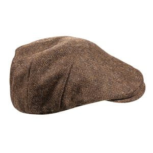 Young Man Style Cap Brown