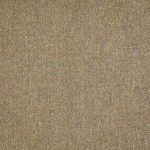 Fabric Beige Green Herringbone