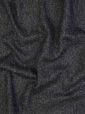 Fabric Charcoal Black Herringbone