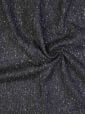 Fabric Grey Black Donegal Plain Weave