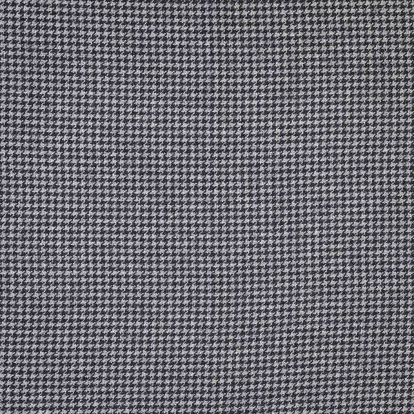 Fabric Grey Charcoal Houndstooth Lambswool 439_4823_D2 - John Hanly & Co Fabric Grey Charcoal Houndstooth Lambswool