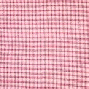 Fabric Maroon Cream Houndstooth Lambswool