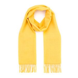 Merino Luxury Wool Scarf Sunshine Yellow