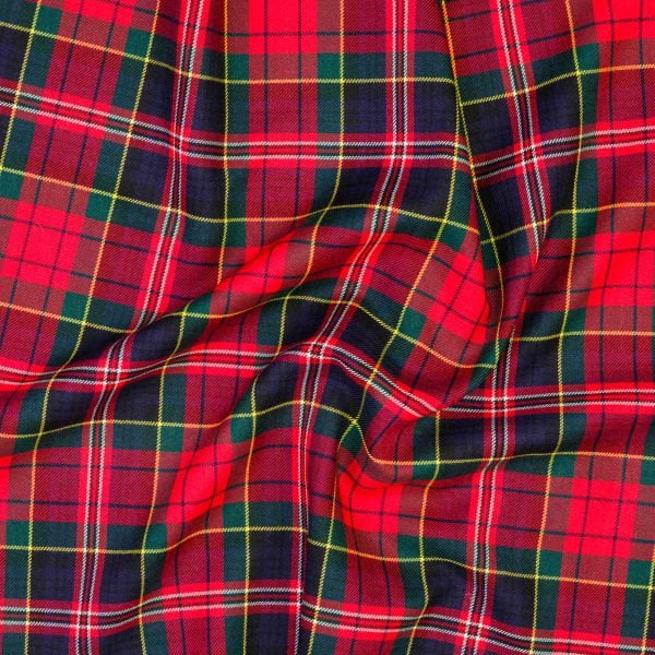 Fabric Modern MacPherson Tartan 863_6712_A01-2 - John Hanly & Co Fabric Modern MacPherson Tartan