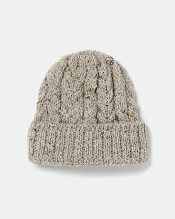 Heritage Cable Hat 100% Worsted Wool