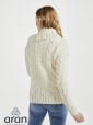 B170 367 Aran Sweater Cream