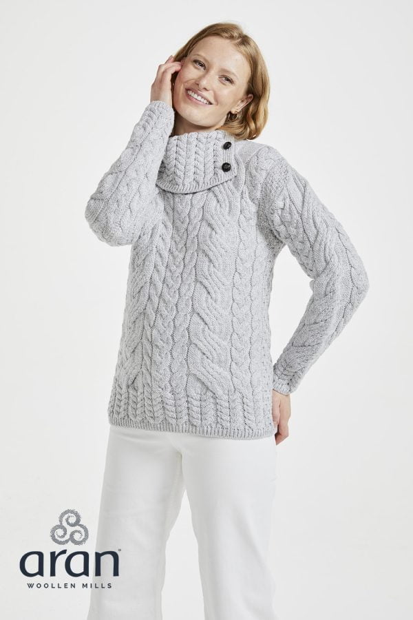 B170 790-1 - Aran Sweater - John Hanly & Co B170 790 - Aran Sweater