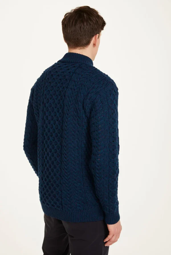 B722_BallycroyAranHalfZipSweater_Mens_Merino_Atlantic_05_768x B722_BallycroyAranHalfZipSweater_Mens_Merino_Atlantic_05_768x