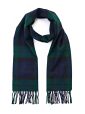 147 - Merino Wool Scarf Blackwatch Tartan 1