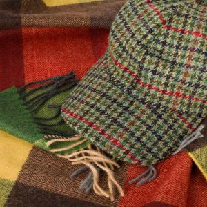 John Hanly & Co. Vintage Wool Sport Coat Woven Ireland Green