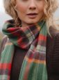 802 - Green Rust Orange Brown Check 6
