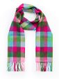 805 - Pink Raspberry Blue Green Block Check 1