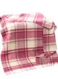 LW126 - Irish Picnic Blanket Natural Pink Mix Plaid 1