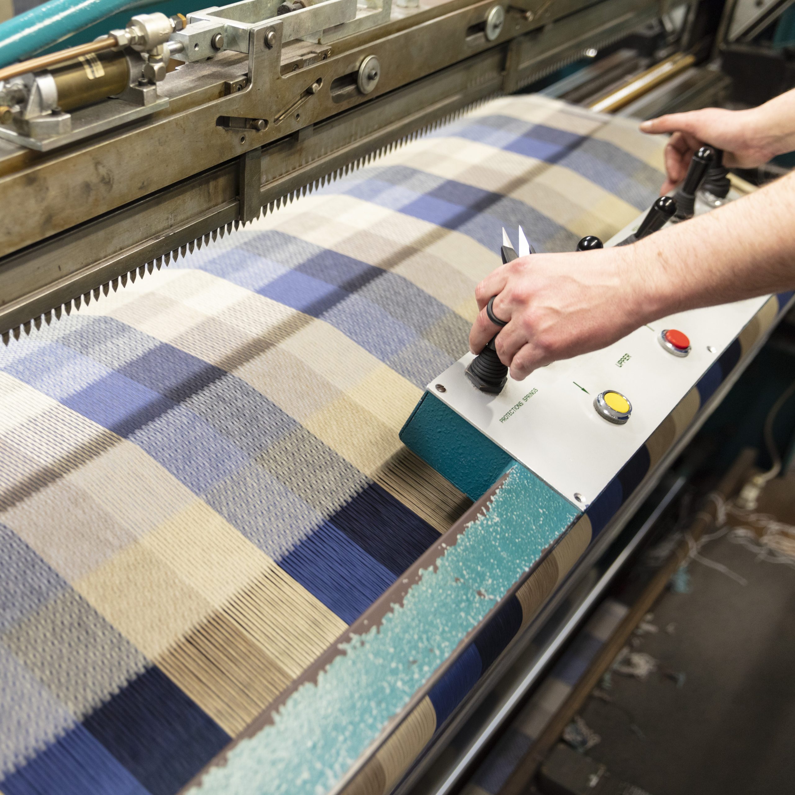 John Hanly weaving