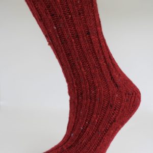 Irish Country Socks - Red