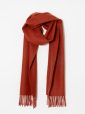 478 - 100% Cashmere Scarf Burnt Orange